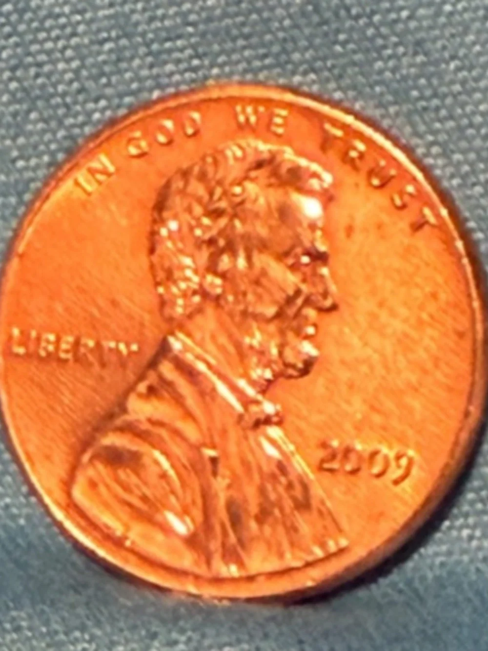 2009 US 1 cent Coin Penny Lincoln Reading Book on Log Bicentennial #206465884886